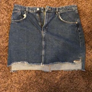 H&M jean skirt